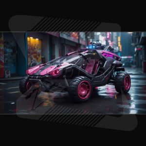 Sci-Fi Car 8 REN